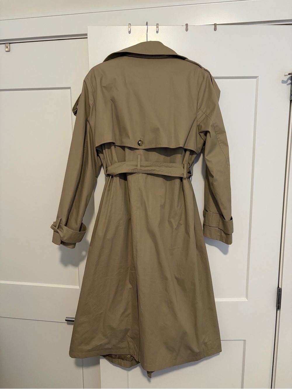 Banana Republic Tan Trench Coat with Belt - Picture 2 of 2